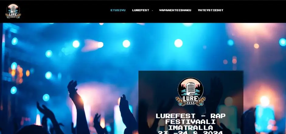 Kotisivut referenssejä Lurefest