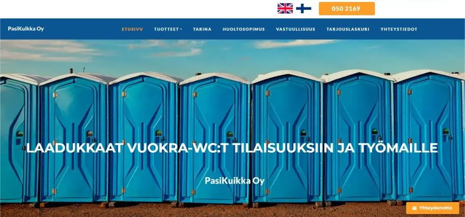 Kotisivut referenssejä Pasikuikka Oy