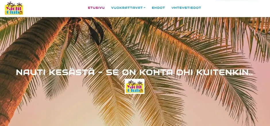 Kotisivut referenssejä Pyttis Yacht Club