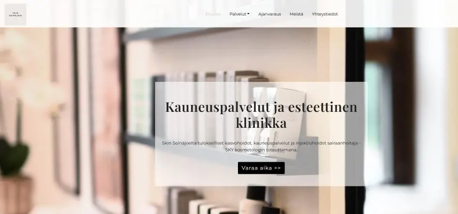 Kotisivut referenssejä Skin Seinäjoki